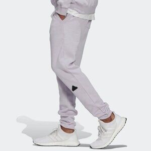 Adidas Performance Workout Sweatpants Men’s Size Small HN1941 Silver Dawn NWT